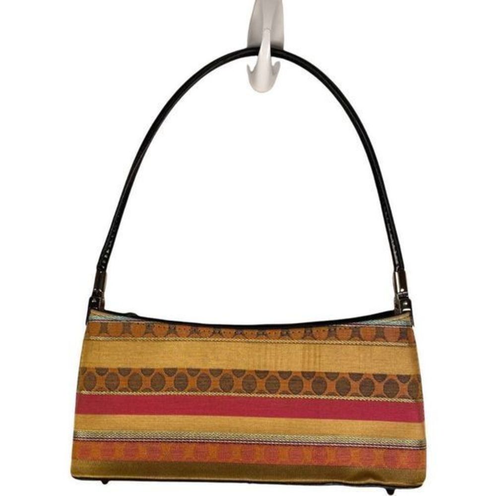 Y2K Mini Striped Multi-Color Shoulder‎ Purse